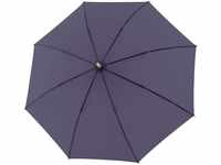 doppler® Stockregenschirm nature Long uni, perfect purple, aus recyceltem...