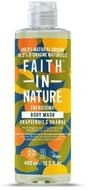 Faith in Nature Duschgel rapefruit und Orange, reinigend und erfrischend,...