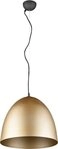 REALITY LEUCHTEN Pendelleuchte "Tilda", braun (messing matt), 1, &Oslash; 40cm H:...