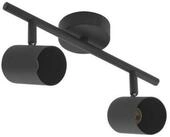 Lindby Deckenstrahler Jorell, Metall, Schwarz IP20, 2 x 10 W LED