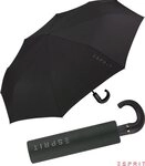 Esprit Taschenregenschirm Herren-Schirm Easymatic mit Rundhakengriff - Gents,