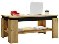 VCM Couchtisch Rolas 41x90x53cm, Holz Beistelltisch