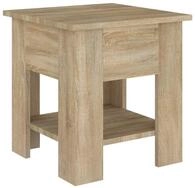 vidaXL Ablagetisch, Couchtisch Sonoma-Eiche 40x40x42 cm Holzwerkstoff