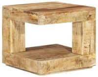vidaXL Couchtisch Couchtisch 45x45x40 cm Massivholz (1-St)