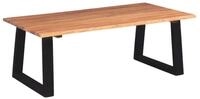 vidaXL Couchtisch Couchtisch Massivholz 110x60x40 cm (1-St)
