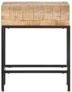 vidaXL Beistelltisch, Ablagetisch 40x30x50 cm Raues Mango-Massivholz