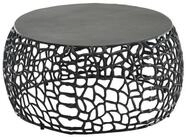 Wohnling Couchtisch WL6.695 Metall Schwarz Sofatisch &Oslash; 66 cm Tisch...