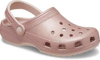 Crocs Classic Glitter Clog, Badesandale Hausschuh, Sommerschuh, Schlappen,