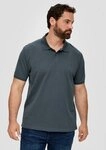 s.Oliver Kurzarmshirt Polo-Shirt Poloshirt aus Baumwollpiqu&eacute;