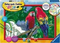 Ravensburger Malen nach Zahlen Bunte Papageien, Made in Europe