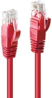 Lindy Cat.6 U/UTP Kabel. rot. 0.30m Netzwerkkabel