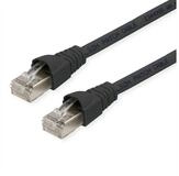 Teleg&auml;rtner Patchkabel S/FTP, Cat.6A LAN-Kabel, RJ-45 M&auml;nnlich (Stecker), RJ-45