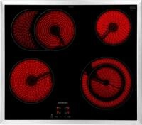 SIEMENS Elektro-Kochfeld iQ300 ET645HN17E, touchControl Funktion f&uuml;r eine...