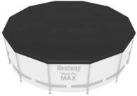 Bestway Pool-Abdeckplane &Oslash; 370 cm (Packung, 1-St., schwarz, rund), verhindern