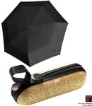 Knirps&reg; Taschenregenschirm X1 Super Mini mit ecorepel-Technologie - 2Glam, der
