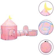 vidaXL Spielzelt Kinderspielzelt f&uuml;r Kinder Rosa 301x120x128 cm
