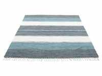 Teppich Stripe Cotton, THEKO, rechteckig, Höhe: 5 mm, Flachgewebe, gestreift,...