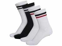 hummel Socken hmlRETRO 4-PACK SOCKS MIX WHITE/BLACK