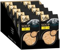 Sheba SHEBA&reg; Portionsbeutel Multipack Soup mit Huhn 10 x 4 x 40g, Nassfutter...