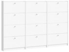 ebuy24 Schuhschrank Escape Schuhschrank mit 12 Klappen Breite 225 cm