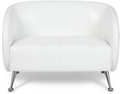 hjh OFFICE Sofa ST. LUCIA Couch Kunstleder mit Armlehnen 1 St., 1 St, Loungesofa