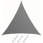 AMANKA Sonnensegel mit UV Schutz - 7 x 7 x 7 m Winddurchl&auml;ssig - Garten, Terrasse,