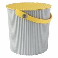 Hachiman Aufbewahrungskorb Fraichair L, Grau, Gelb, 10 L