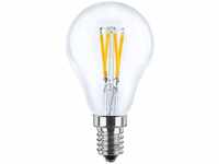 SEGULA LED-Leuchtmittel LED Tropfenlampe klar, E14, Warmweiß, dimmbar, E14,