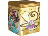 POKÉMON Sammelkarte Pokemon Stapel-Tin-Box Drache (3 Boosterpacks & 2...