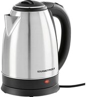 GOURMETmaxx Wasserkocher Wasserkocher - 1.8 l - Edelstahl 13704, schnurlos