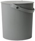 Hachiman Aufbewahrungsbox Hachiman Omnioutil Eimer LL Dunkelgrau 20 l