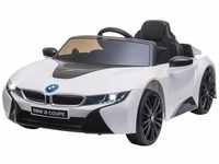 Jamara Elektro-Kinderauto Ride-on BMW I8 Coupe weiß, Belastbarkeit 30 kg