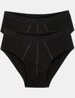 Midislip SLOGGI "Men 24/7", Herren, Gr. 4, schwarz, Single Jersey, Obermaterial: 96%