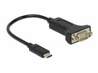 Delock 63908 - Adapter USB Type-C™ > 1 x Seriell DB9 RS-232 Computer-Kabel,...