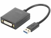 Digitus Digitus DA-70842 DVI / USB 3.2 Gen 1 (USB 3.0) Adapter [1x USB 3.2 Gen