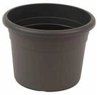 Siena Garden Pflanzk&uuml;bel Topf CILINDRO &Oslash; 40 x 26 cm, anthrazit Rundes