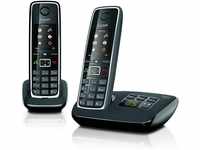 Gigaset Gigaset C530A Duo Festnetz-Telefon schnurlos DECT Anrufbeantworter