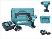 Makita Hei&szlig;luftgebl&auml;se DHG 180 RM1J Akku Hei&szlig;luftgebl&auml;se 18 V 550 &deg;C + 1x Akku