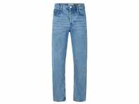 TOM TAILOR Denim Loose-fit-Jeans aus reiner Baumwolle, blau
