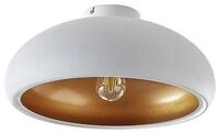 Lindby Deckenleuchten Gerwina, Metall, Wei&szlig; IP20, 1 x 60 W