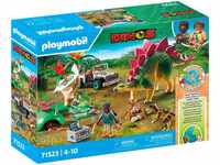 Playmobil® Konstruktions-Spielset Forschungscamp mit Dinos (71523), Dinos, (93...