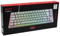 Cherry Xtrfy K5V2 Compact mechanische Gaming-Tastatur, Hot-Swap-Keyboard