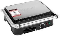 CLATRONIC Kontaktgrill KG 3487, Kontaktgrill, beidseitiges Grillen, 2000W