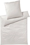 Elegante Bettw&auml;sche Hamburger Streifen, Mako-Satin, 2 teilig, angenehmes...