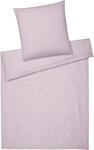 Elegante Bettw&auml;sche Breeze, Halbleinen, 2 teilig, angenehmes Hautgef&uuml;hl