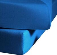 fleuresse Betttuch Colours, Mako-Satin, Gummizug: ohne, (1 St&uuml;ck), offenes...