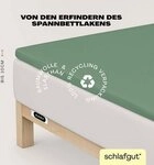 Schlafgut Spannbettlaken EASY Jersey Elasthan Topper, Jersey, Gummizug: rundum,...