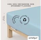 Schlafgut Spannbettlaken PREMIUM Mako-Zwirn-Jersey, 220 g/m&sup2;, 95%...
