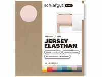 Schlafgut EASY Jersey Elasthan Spannbettlaken purple light 180-200x200-220 cm