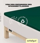 Schlafgut Spannbettlaken EASY Jersey Elasthan Topper, Jersey, Gummizug: rundum,...
